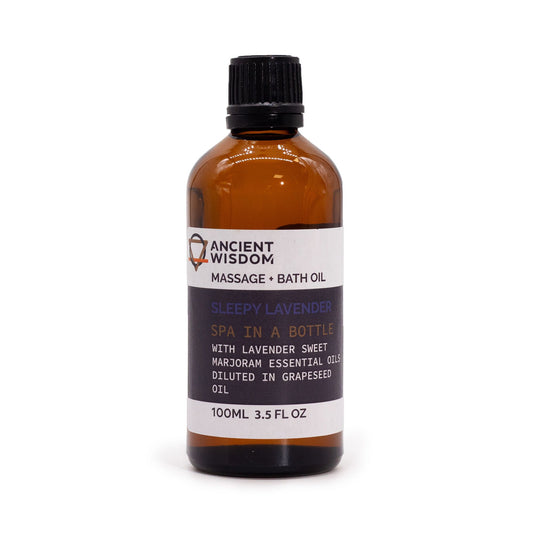 Sleepy Lavender Massage & Bath Oil 100ml