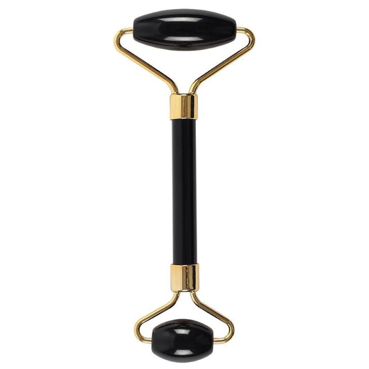Black Obsidian Crystal Dual Face Roller