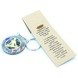 Orgonite Power Crystal Keyring - Buddha Seven Chakra