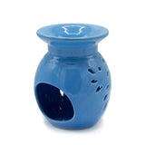 Blue Floral Oil Burner