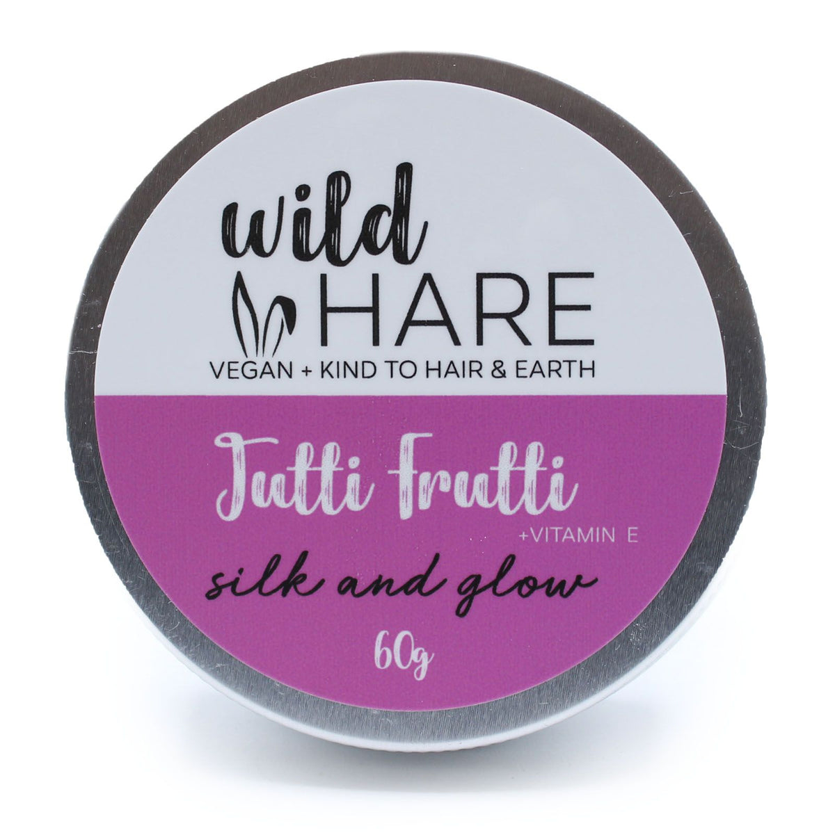 Wild Hare Tutti Frutti solid shampoo bar 60g tin
