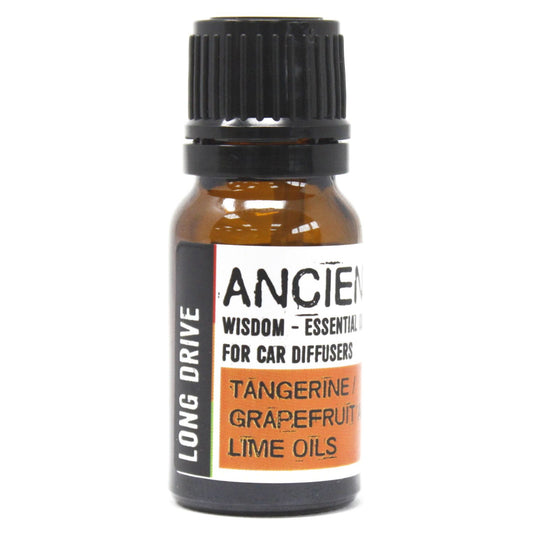Aromatherapy Family Trip Car Blend 10ml - Long Drive