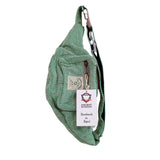 Sage Green Cotton & Hemp Bum Bag