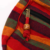 Large Nepal Sling Bag - Sunset Reds