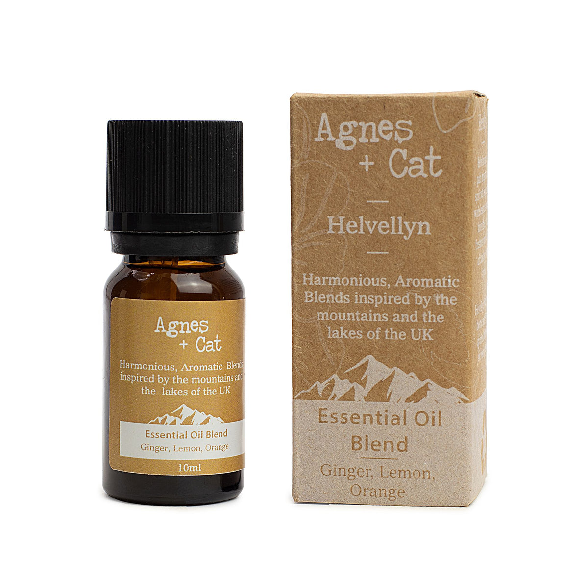 Agnes + Cat Essential Oil Blend - Helvellyn - Ginger, Lemon & Orange