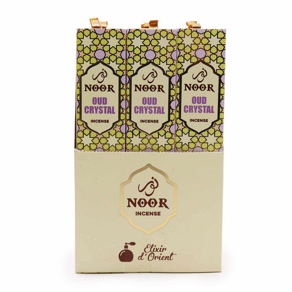Noor Oud Crystal Incense Sticks