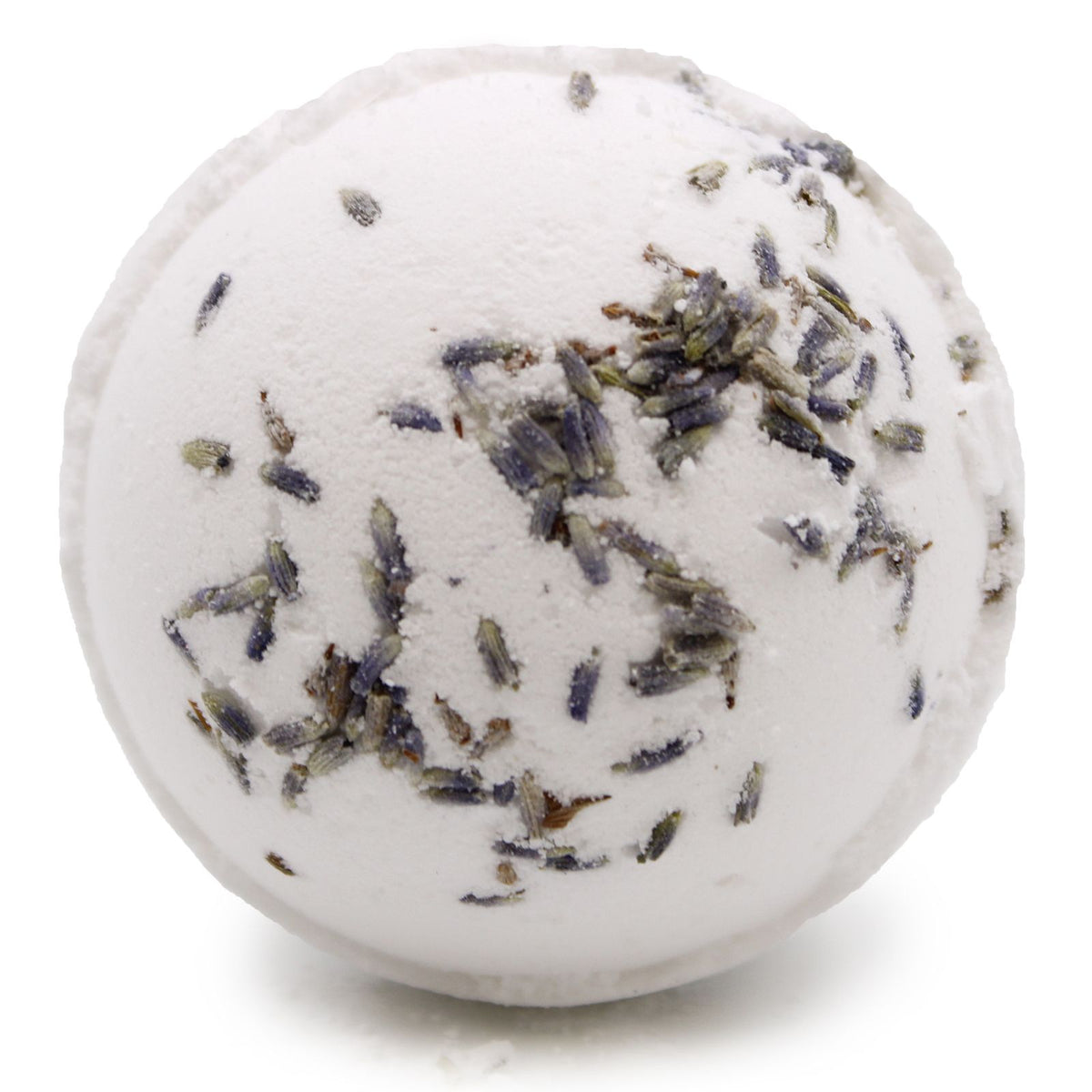 Image 1: Relax Himalayan Salt Bath Bomb 180g decorated with lavender flowers
