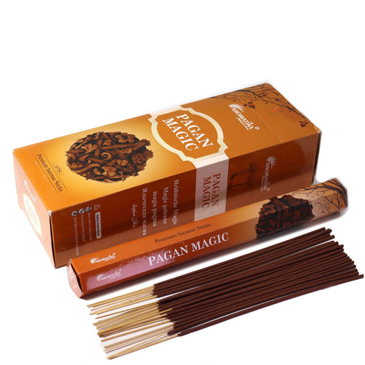 Aromatika Charcoal Free Hex Incense Sticks - Pagan Magic