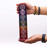 Soapstone 7 Chakras Tower Incense Holder