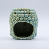Buddha Oil Burner - Blue