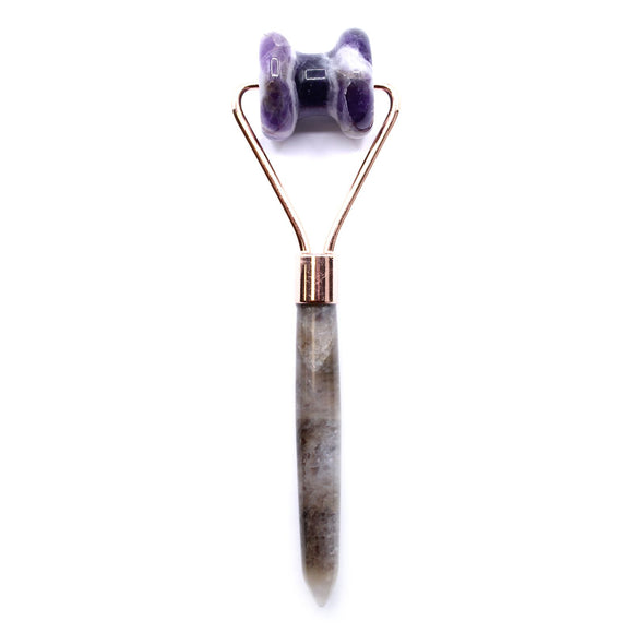 Amethyst Crystal Jawline Roller