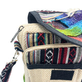 Tie-dye Natural Hemp Crossbody Bag