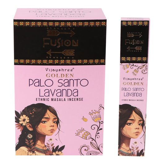 Vijayshree Golden Fusion Palo Santo and Lavender incense 15g