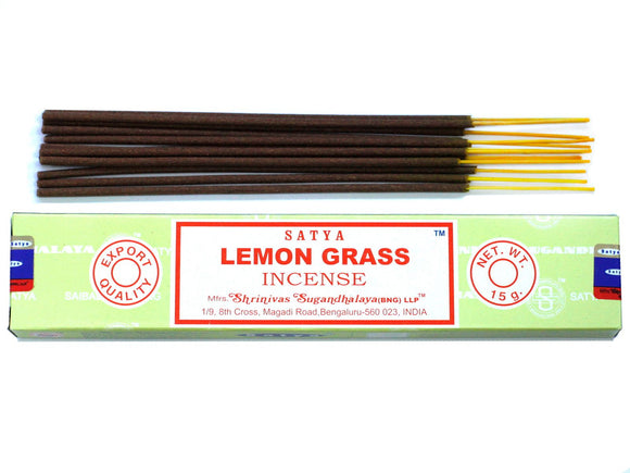Satya Lemongrass Incense Sticks