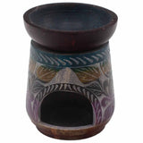 Large Soapstone Oil Burner - Elephant - Five Colours