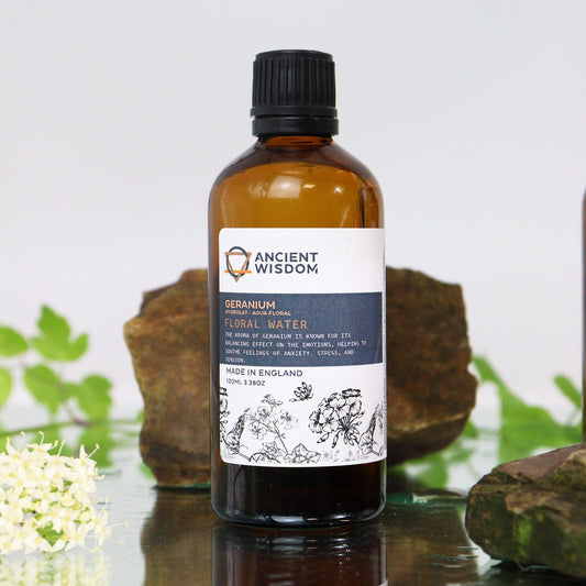 Geranium Hydrolat Floral Water 100ml bottle