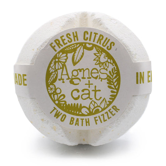 Agnes + Cat Bath Bomb - Fresh Citrus