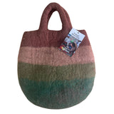 Mushroom Garden Felt Bag