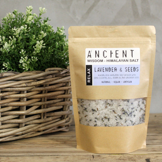Relax Himalayan Bath Salt Blend 500g - Lavender