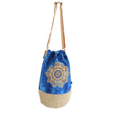 Mandala Natural Backpack - Blue Stonewash