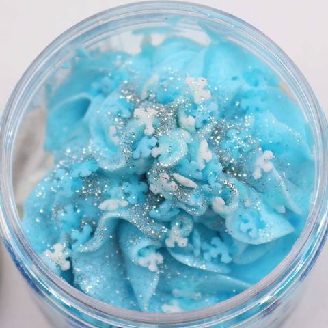 White Christmas Whipped Cream Soap