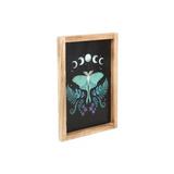 Luna Moth Wooden Framed Wall Art