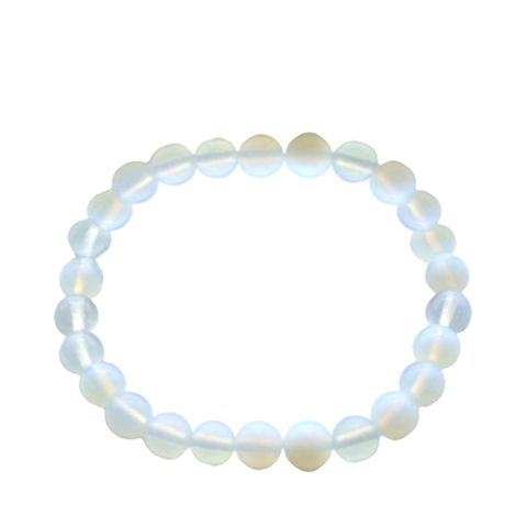 Opalite Crystal Bead Bracelet