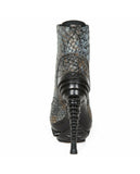 New Rock Cobra Stiletto Heel Boots, Size 3.5
