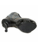 New Rock Cobra Stiletto Heel Boots, Size 3.5