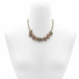 Longstone Crystal Necklace - Unakite