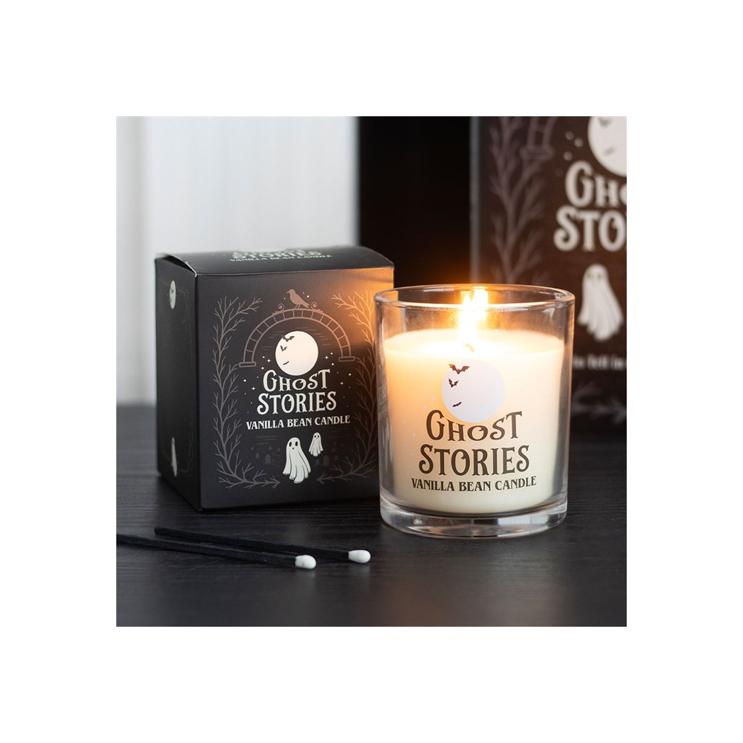 Ghost Stories vanilla bean scented candle with box