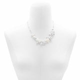 Longstone Crystal Necklace - White Jasper