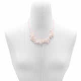 Longstone Crystal Necklace - Rose Quartz