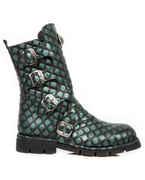 New Rock Green Dragon Boots, EUR37/UK4