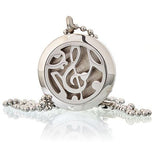 Music Notes Aromatherapy Diffuser Necklace