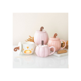 Pink Pumpkin Mug and Socks Set