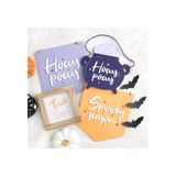 Purple Hocus Pocus Hanging Sign