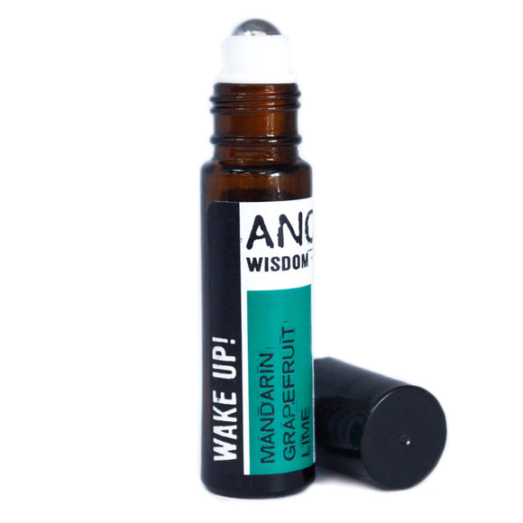Wake Up! Essential Oil Roll-On (Mandarin, Grapefruit, Lime)