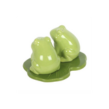 Luna Frog Salt and Pepper Shakers