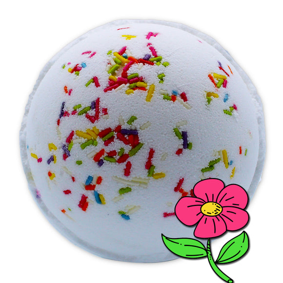 Rainbow Sprinkles Bath Bomb - Summer Peonies