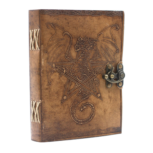 Leather Dragon Notebook