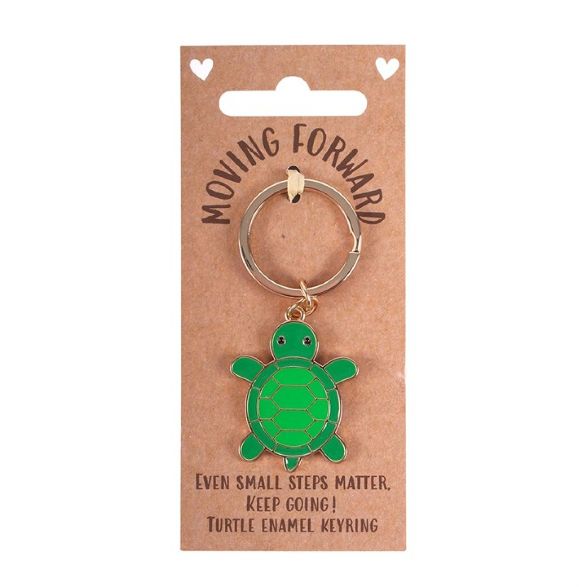 Moving Forward Turtle Keyring