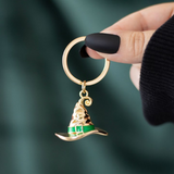 Bad Witch Alloy Witch Hat Keyring