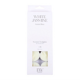 Pack of 10 White Jasmine Scented Tealights