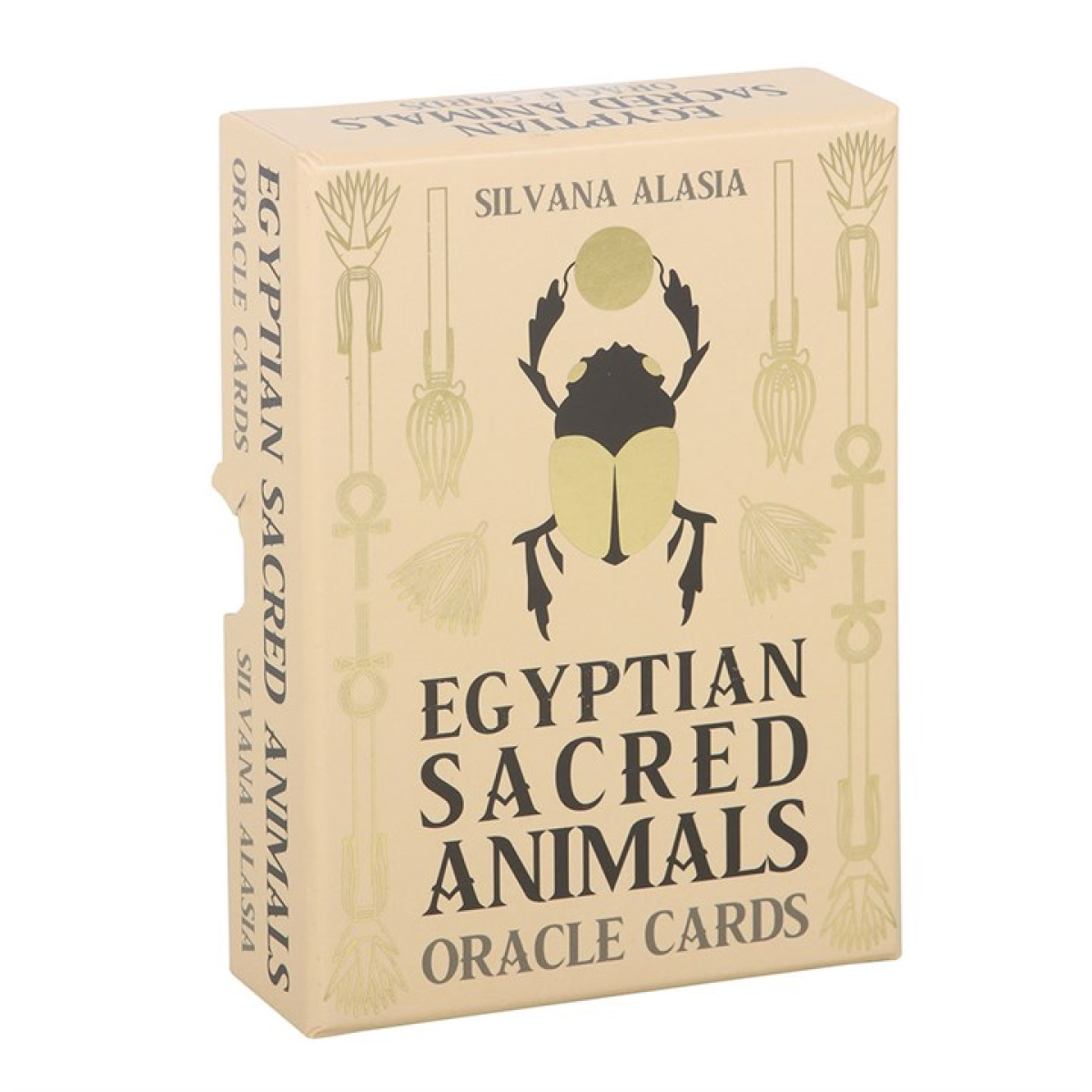 Egyptian Sacred Animals Oracle Cards by Silvana Alasia