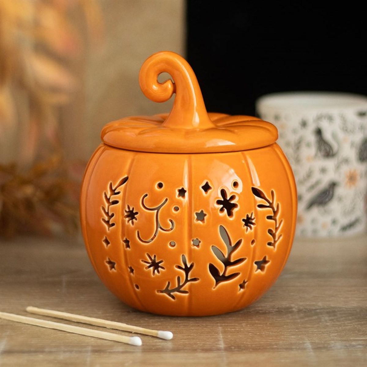 Orange Folk Pumpkin Oil Burner