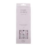 Pack of 10 Dark Amber Scented Tealights