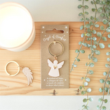 Angel of Comfort Keyring
