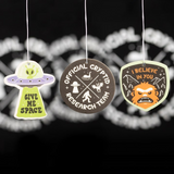 Set of 6 Camp Cryptid Air Fresheners