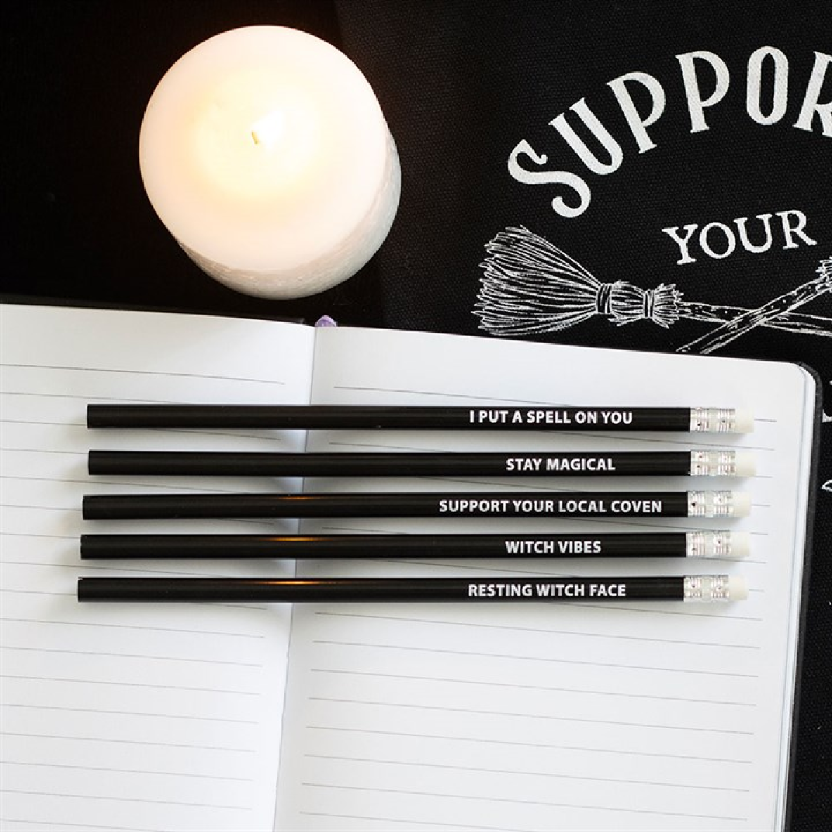 The Coven Club Witch Pencils